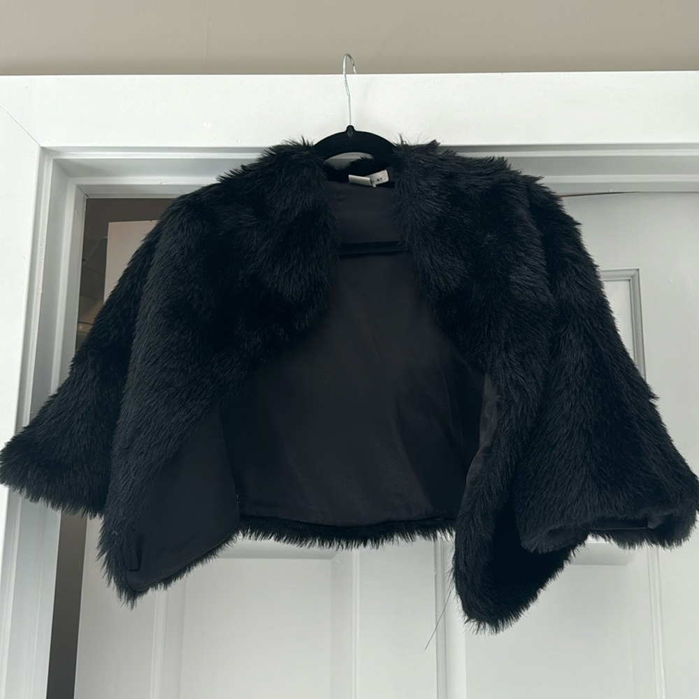Fur Shawl Coat